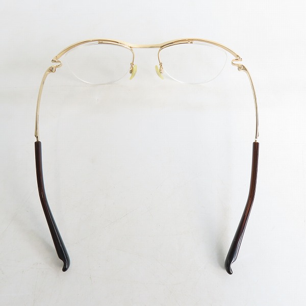 実際に弊社で買取させて頂いた999.9/フォーナインズ メガネフレーム アイウェア S-846Tの画像 2枚目