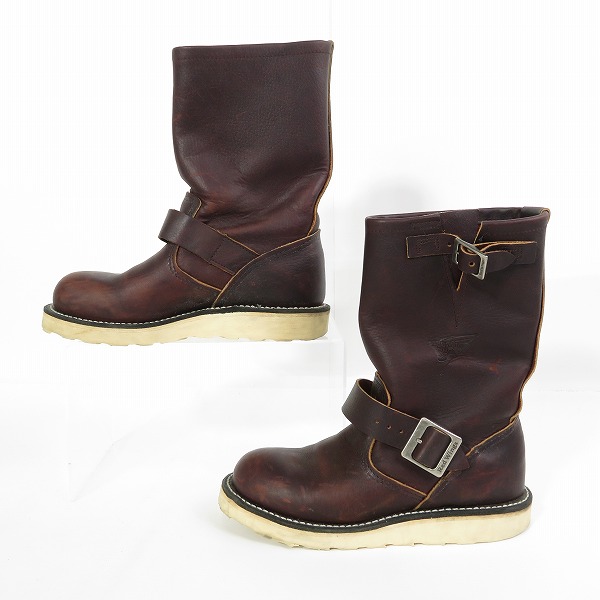 実際に弊社で買取させて頂いたRED WING/レッドウィング ENGINEER BOOT/エンジニアブーツ 2970/US4Dの画像 3枚目