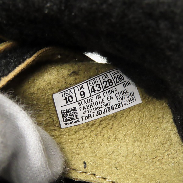 実際に弊社で買取させて頂いたReebok/リーボック BEATNIK SHERPA/ビートニック シェルパ スウェード サンダル DV7340 /28の画像 5枚目