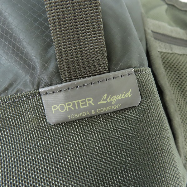 実際に弊社で買取させて頂いたPORTER/ポーター Liquid/リキッド ボディバッグ/ショルダーバッグの画像 4枚目