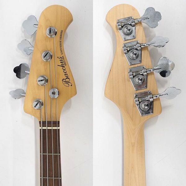 実際に弊社で買取させて頂いた★Bacchus/バッカス WJB-330M PTL-SOB プレシジョンベースType 4弦エレキベース ソフトケース付の画像 3枚目