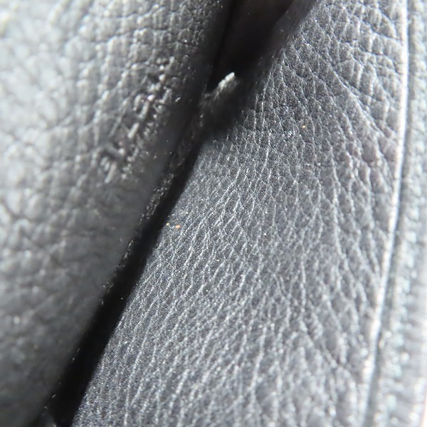 実際に弊社で買取させて頂いたBVLGARI/ブルガリ 財布 二つ折り財布 ブラックの画像 5枚目