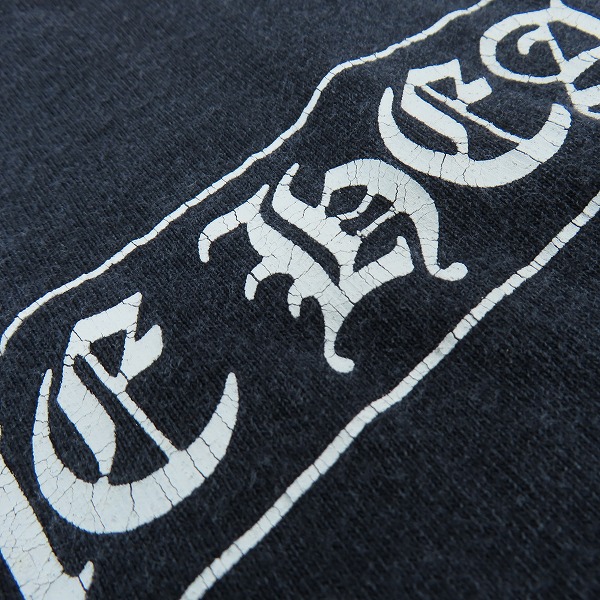 実際に弊社で買取させて頂いたCHROME HEARTS/クロムハーツ USA製 袖ロゴ/バックスクロールラベル ロングTシャツ Sの画像 5枚目