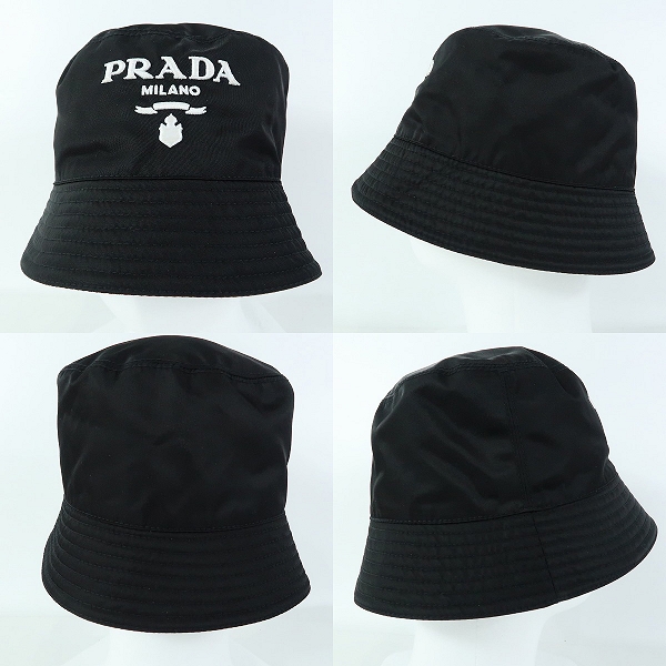 実際に弊社で買取させて頂いたPRADA/プラダ Re-nylon Bucket Hat/バケットハット 2HC137 2CZQの画像 1枚目