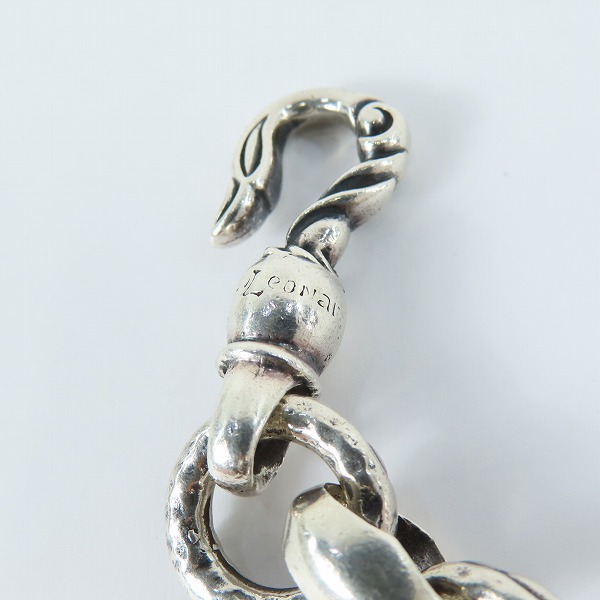 実際に弊社で買取させて頂いたLeonard Kamhout/レナードカムホート スワンフック ブレスレットの画像 6枚目