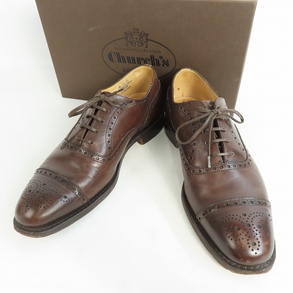 実際に弊社で買取させて頂いたChurch's/チャーチ DIPLOMAT 173 ビジネスシューズ/ドレスシューズ 7814/05 /80