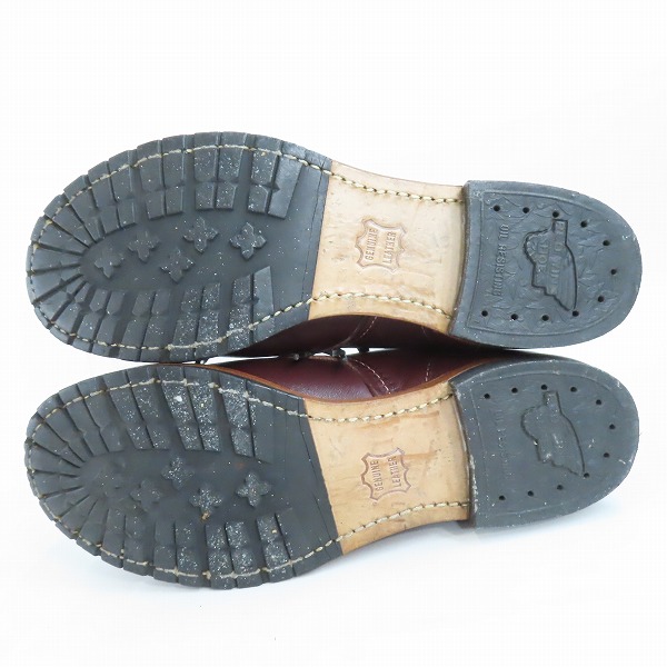 実際に弊社で買取させて頂いたRED WING/レッドウィング BECKMAN/ベックマン ブーツ ブラックチェリー 9011/US9の画像 2枚目