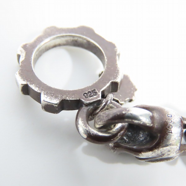 実際に弊社で買取させて頂いた【ギャラ付】STARLINGEAR/スターリンギア ラージプレーンリンク タイニーカービーブレスレット ダイヤモンド 0.02ctの画像 6枚目