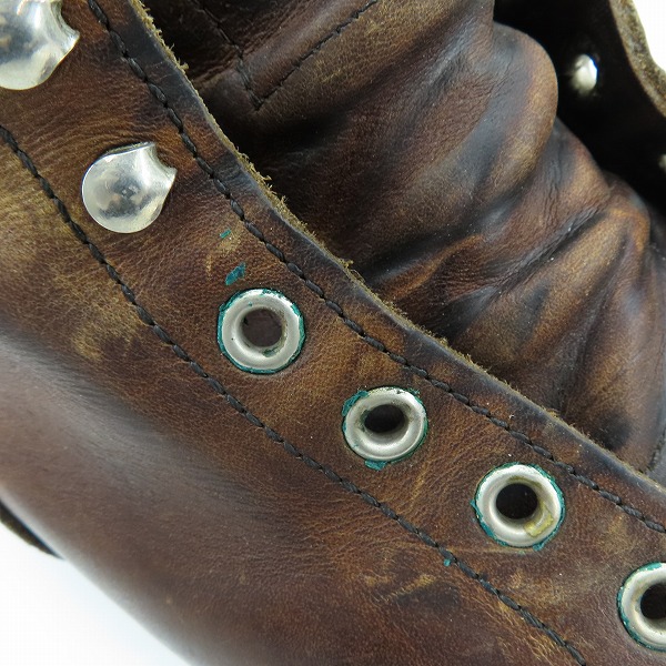 実際に弊社で買取させて頂いたRED WING/レッドウィング IRON RANGER/アイアン レンジャー ワークブーツ 8111/10.Dの画像 7枚目