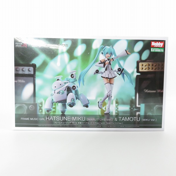 実際に弊社で買取させて頂いた【未組立】コトブキヤ フレームミュージック・ガール 初音ミク マルットイズver. with TAMOTU ミクver./プラモデル