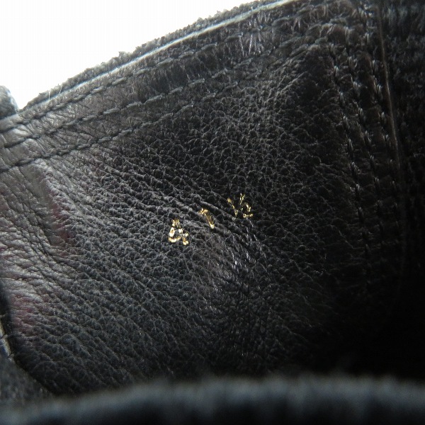 実際に弊社で買取させて頂いたSHELLAC/シェラック サイドゴア スエードレザー ブーツ 41.5の画像 6枚目