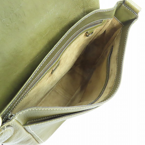 実際に弊社で買取させて頂いた土屋鞄製造所/ツチヤカバン トーンオイルヌメ ショルダーバッグの画像 4枚目