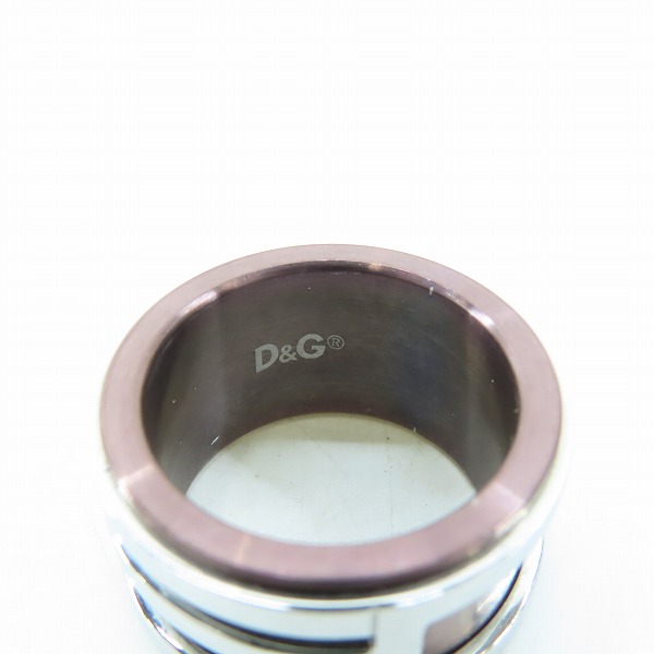 実際に弊社で買取させて頂いたDOLCE&GABBANA/ドルチェ&ガッバーナ D&G デザイナブルリング/22号の画像 6枚目