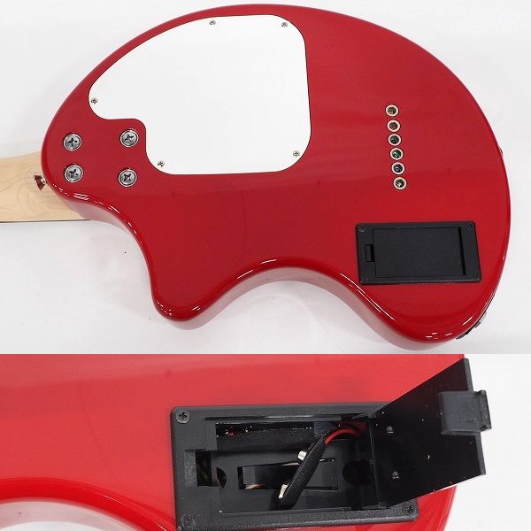 実際に弊社で買取させて頂いた★【美品】FERNANDES/フェルナンデス ZO-3 ’19 RED W/SC ぞうさん アンプ内蔵エレキギター レッド ソフトケース付の画像 7枚目