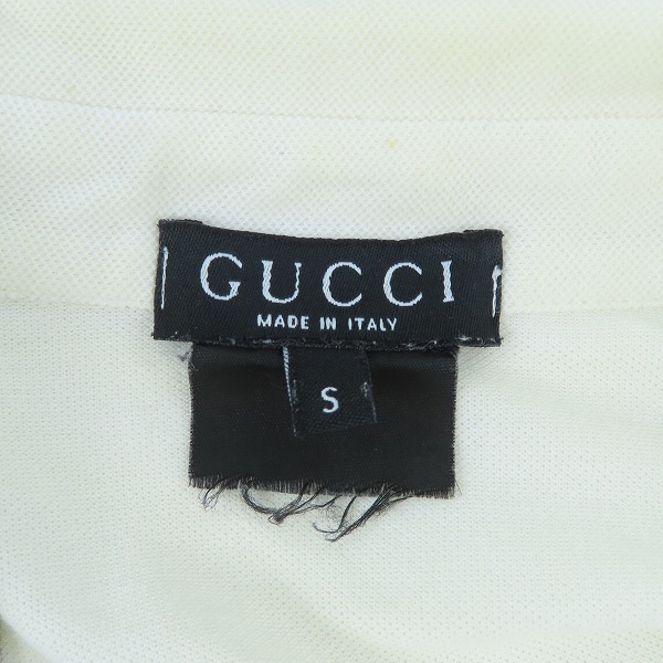 実際に弊社で買取させて頂いたGUCCI/グッチ ポロシャツ/Sの画像 2枚目