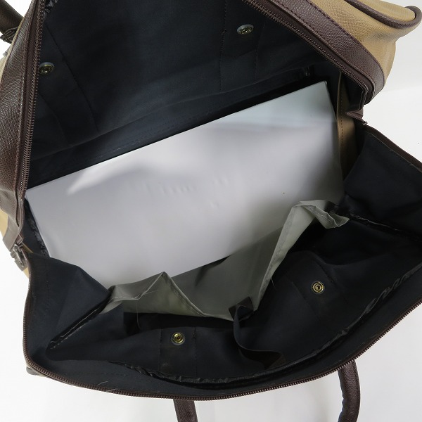 実際に弊社で買取させて頂いたBURBERRY LONDON/バーバリーロンドン  ノバチェック ボストン バックの画像 4枚目