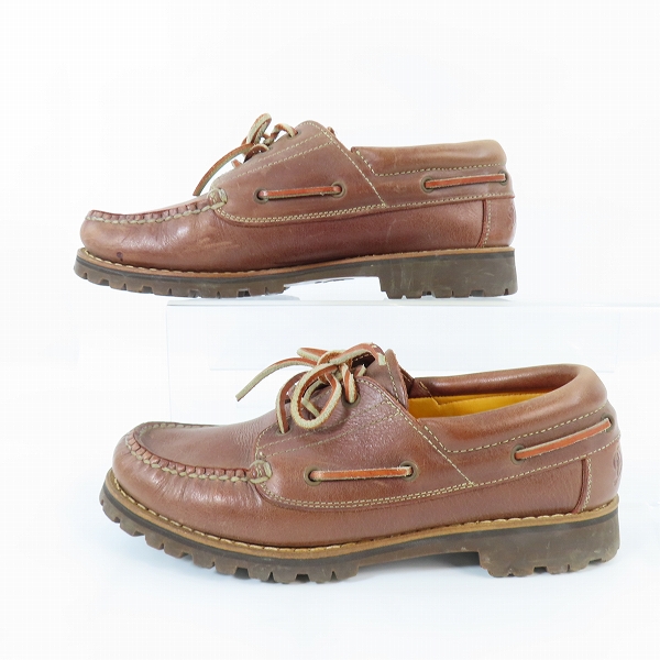 実際に弊社で買取させて頂いたDANNER/ダナー デッキシューズ/レザーシューズ D6900 /6.5の画像 3枚目