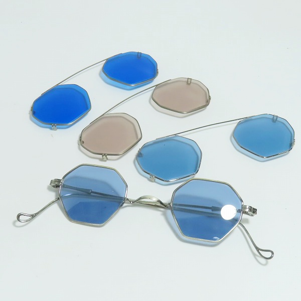 実際に弊社で買取させて頂いたLunor/ルノア クリップオンサングラス メガネフレーム/眼鏡 アイウェア