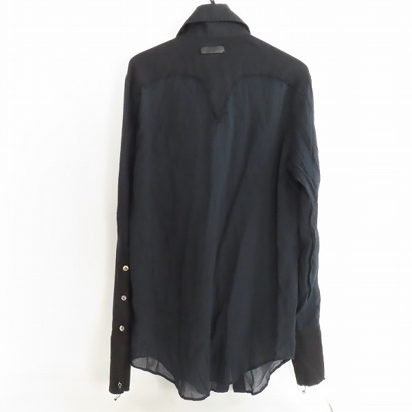 実際に弊社で買取させて頂いたIF SIX WAS NINE/イフシックスワズナイン TXS-PGS/M タキシードシャツ/1の画像 1枚目