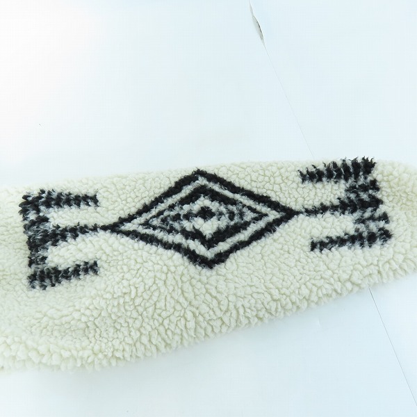 実際に弊社で買取させて頂いたPENDLETON/ペンドルトン ボア フリースジャケット ホワイト/Lの画像 6枚目