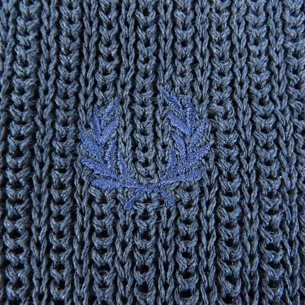 実際に弊社で買取させて頂いたFRED PERRY/フレッドペリー サマーニット ポロシャツ FZ1826/Sの画像 3枚目