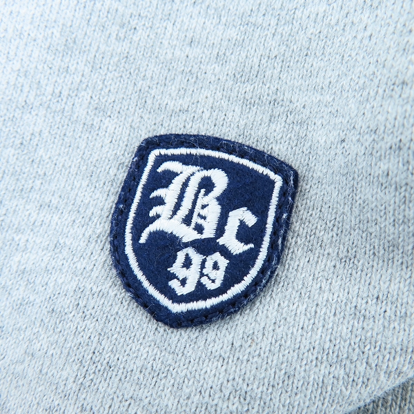 実際に弊社で買取させて頂いたBack Channel/バックチャンネル ロゴワッペン クルーネックスウェット/トレーナー Lの画像 4枚目