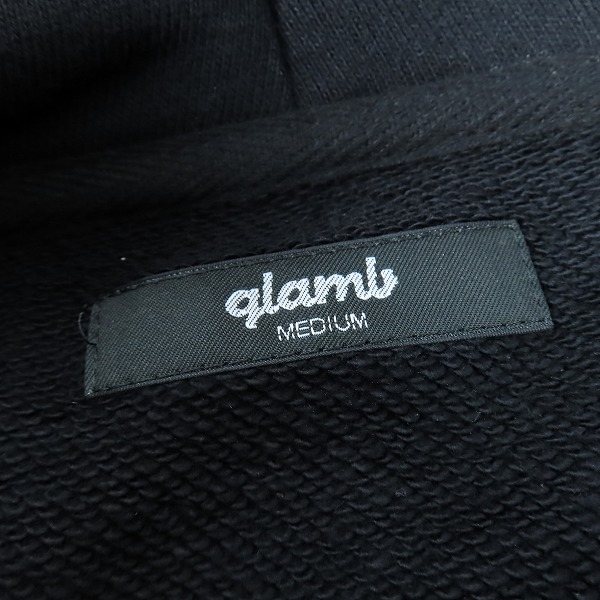 実際に弊社で買取させて頂いたglamb/グラム 24SS Splash Logo Hoodie/スプラッシュロゴフーディ GB0223/CS02/Mの画像 2枚目