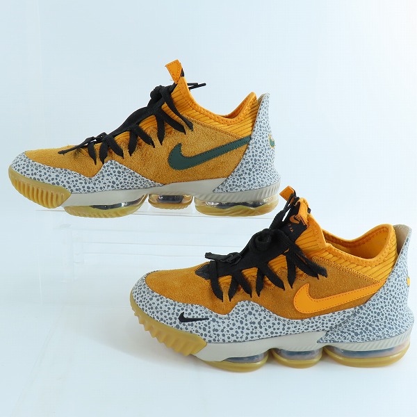 実際に弊社で買取させて頂いたNIKE/ナイキ LEBRON XVI LOW AC/レブロン16 ロー アトモス サファリ CD9471-800 27の画像 3枚目