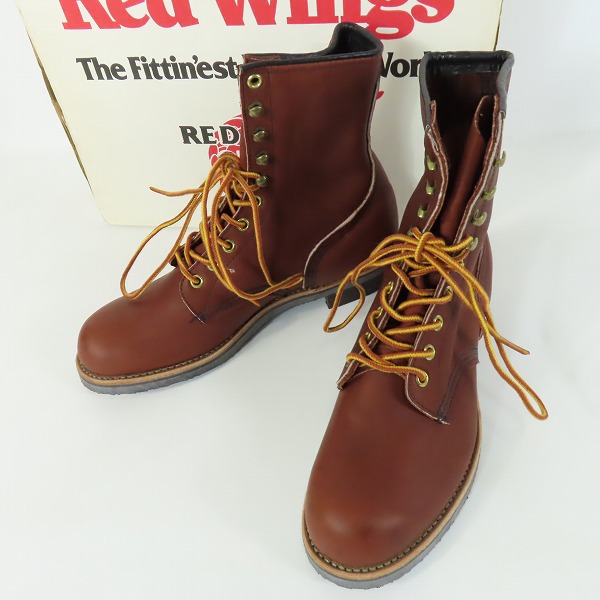 実際に弊社で買取させて頂いたRED WING/レッドウィング 羽タグ 957 RUGGED WORK BOOT ワークブーツ 7D