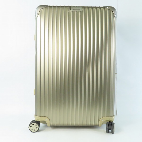 実際に弊社で買取させて頂いたRIMOWA/リモワ TOPAS/トパーズ MW キャリーケース 923.73 4輪 85L