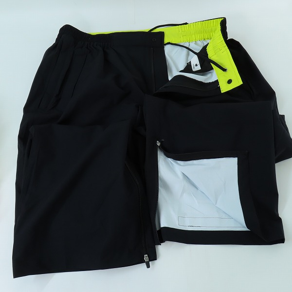 実際に弊社で買取させて頂いた【未使用】le coq sportif GOLF/ルコック スポルティフ ゴルフ 着脱式ストレッチ レインウェア 上下セット/LLの画像 6枚目