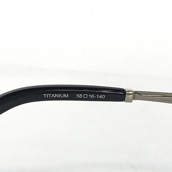 実際に弊社で買取させて頂いたSAMURAI SHO/サムライ翔 眼鏡/メガネフレーム/アイウェア SS-J213 #1の画像 6枚目