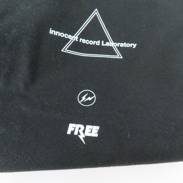 実際に弊社で買取させて頂いたFRAGMENT DESIGN×innocent record/フラグメントデザイン×イノセントレコード INO hidefumi THE SESSION Tシャツ/Lの画像 5枚目