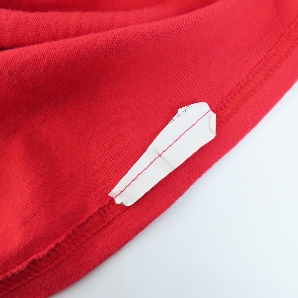 実際に弊社で買取させて頂いたChampion×PYREX VISION/チャンピオン×パイレックス プリント Tシャツ レッド /Lの画像 3枚目