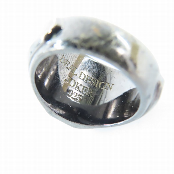 実際に弊社で買取させて頂いたDEAL DESIGN/ディールデザイン JOKER/ジョーカー リング 19号の画像 6枚目