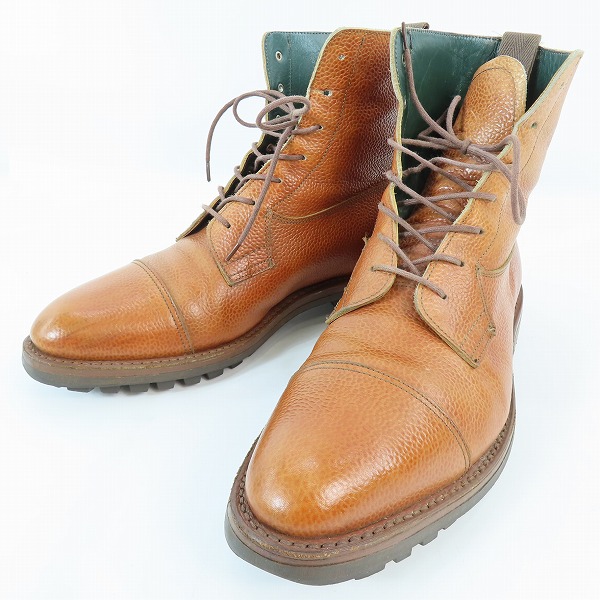 実際に弊社で買取させて頂いたTRICKER'S/トリッカーズ レザー レースアップブーツ