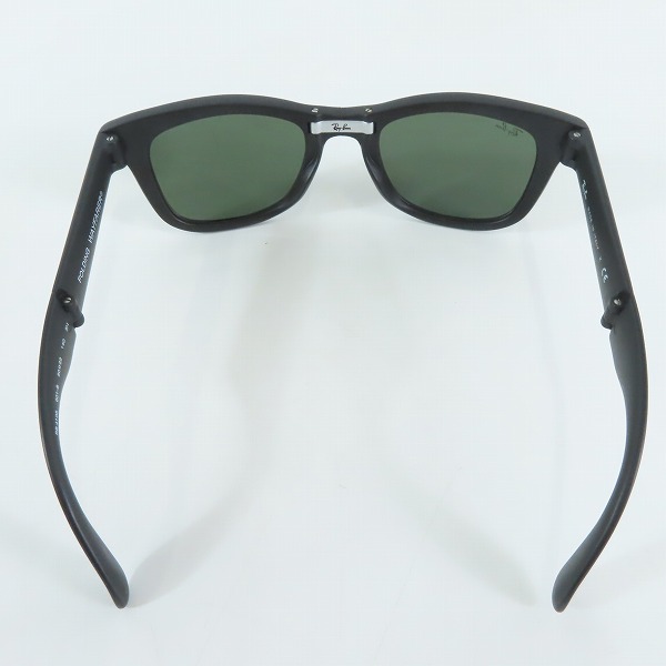 実際に弊社で買取させて頂いたRay-Ban/レイバン FOLDING WAYFARER/ウェイファーラー 折り畳み サングラス/アイウェア ブラック RB4105 601-Sの画像 2枚目