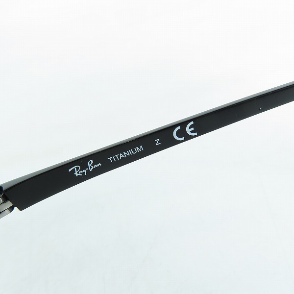 実際に弊社で買取させて頂いたRay-Ban/レイバン チタン 眼鏡/メガネフレーム フルリム RB8727D 1074の画像 5枚目