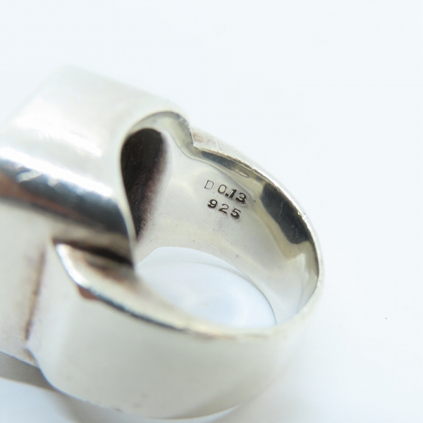 実際に弊社で買取させて頂いたJustin Davis/ジャスティンデイビス EMINEM RING/エミネムリング SRJ100/8.5-9.5号の画像 4枚目