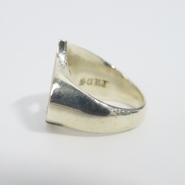 実際に弊社で買取させて頂いたSURT×MAGICAL DESIGN/サート × マジカルデザイン 950×K18 23AW Original Ring スペードリング 9号の画像 2枚目