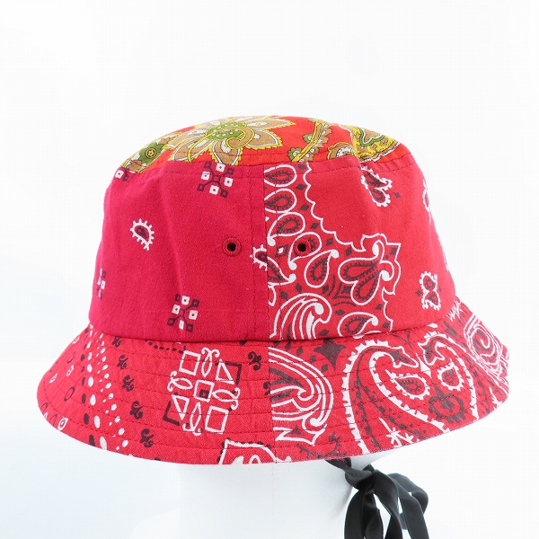 実際に弊社で買取させて頂いたChildren of the discordance/チルドレンオブザディスコーダンス BANDANA BUCKET HAT/バンダナバケットハット COTDAC-827B/2の画像 4枚目