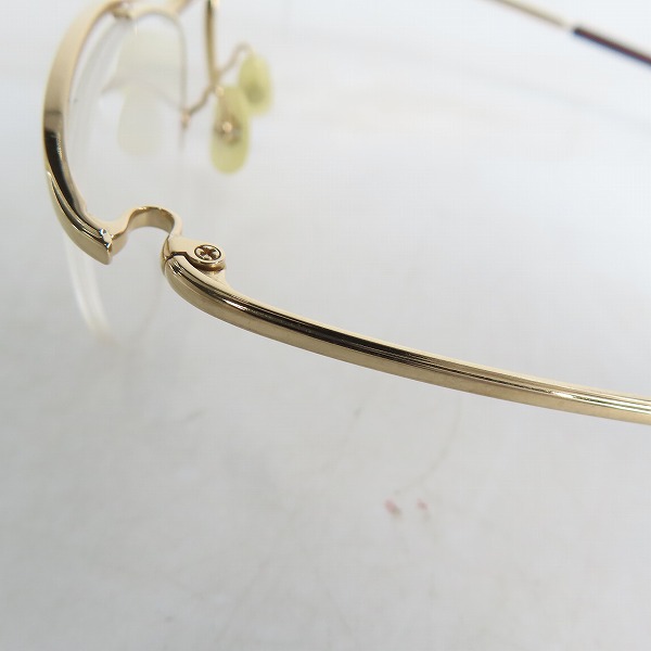 実際に弊社で買取させて頂いた999.9/フォーナインズ メガネフレーム アイウェア S-846Tの画像 8枚目