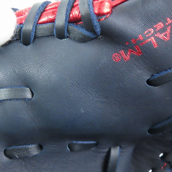 実際に弊社で買取させて頂いたRawlings/ローリングス HYPER TECH/ハイパーテック 軟式 投手用/ピッチャー用 グローブ/グラブ GR4HTCA15Wの画像 9枚目