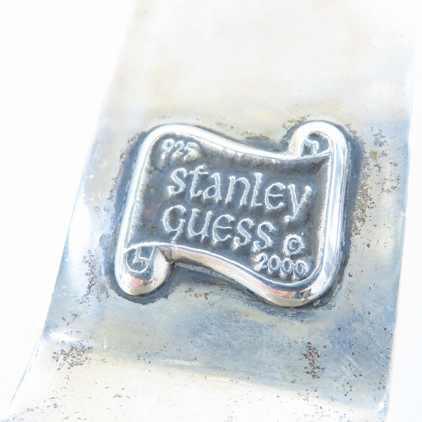 実際に弊社で買取させて頂いたStanley Guess/スタンリーゲス ウッドインレイ マネークリップ の画像 4枚目