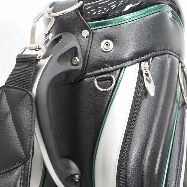 実際に弊社で買取させて頂いたCallaway/キャロウェイ ゴルフ 4分割 キャディバッグ ブラックｘシルバーの画像 5枚目