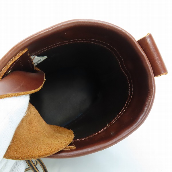 実際に弊社で買取させて頂いたDanner/ダナー レインブーツ レースアップブーツ D-140006/US8の画像 4枚目