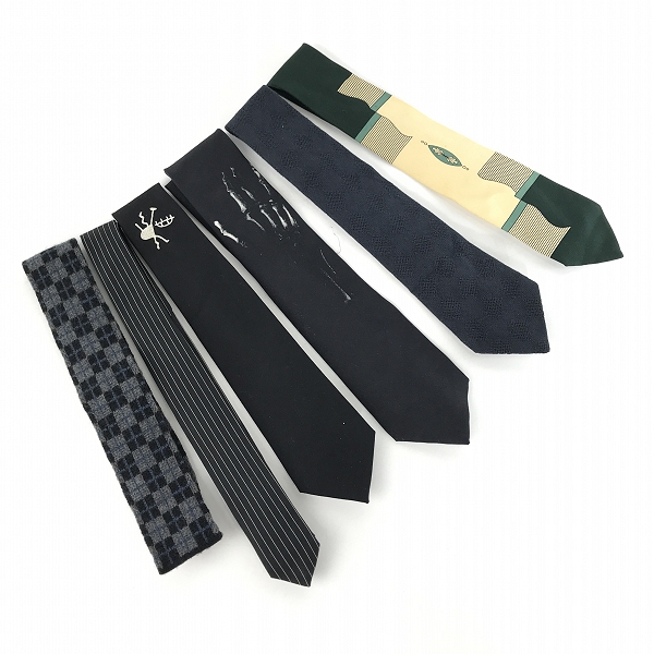 実際に弊社で買取させて頂いた【おまとめ】Yohji Yamamoto/ヨウジヤマモト Y's/ワイズ COMME des GARCONS/コムデギャルソン ネクタイ