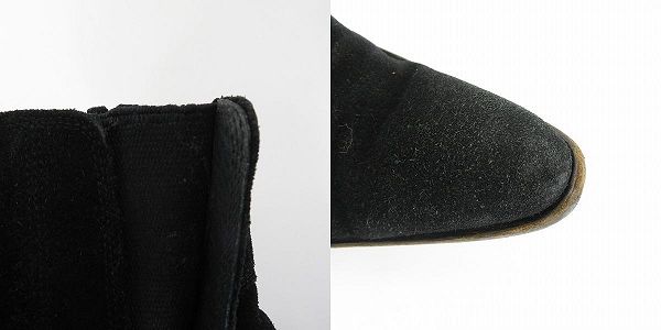 実際に弊社で買取させて頂いたSHELLAC/シェラック サイドゴア スエードレザー ブーツ 41.5の画像 8枚目