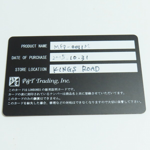 実際に弊社で買取させて頂いた【ギャラ付き】LONE ONES/ロンワンズ DOVE BELL MEDIUM/ドーヴベル ペンダントトップ MFP-0011Mの画像 7枚目