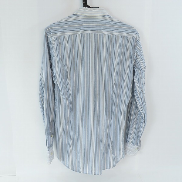 実際に弊社で買取させて頂いた【JPタグ】ETRO/エトロ ストライプ柄 長袖シャツ  38の画像 1枚目